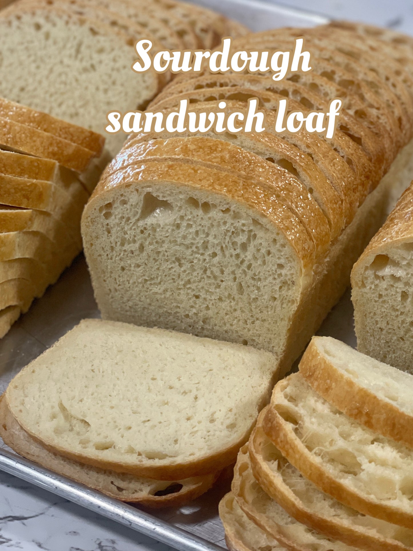 Brioche Sandwich loaf - sourdough