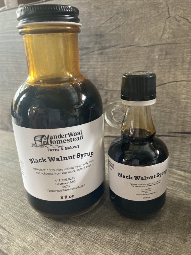 Black Walnut Syrup