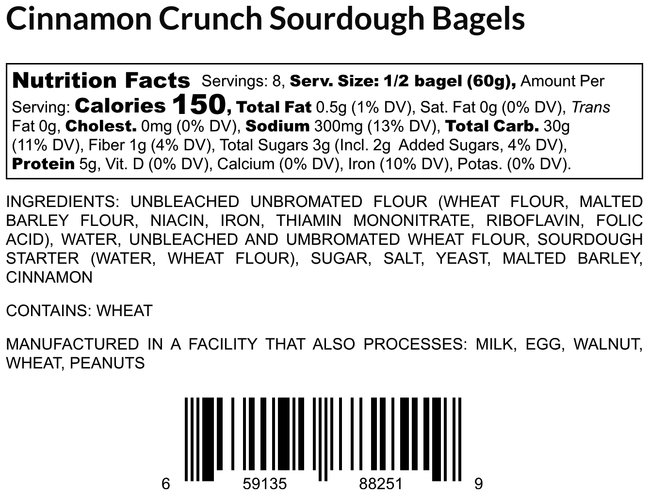 Sourdough Bagels