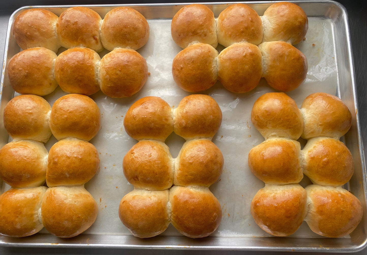 Brioche Sourdough Dinner rolls - 6 pack