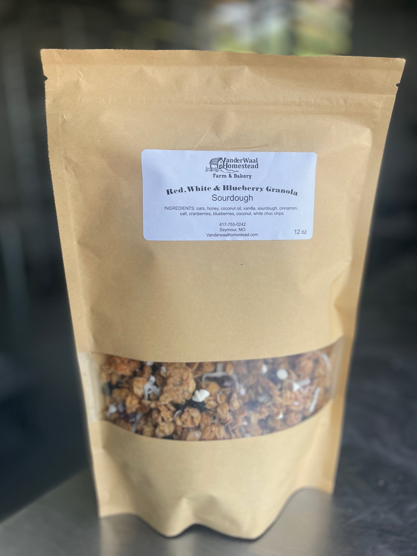 Special Seasonal Granola - Red White & Blue