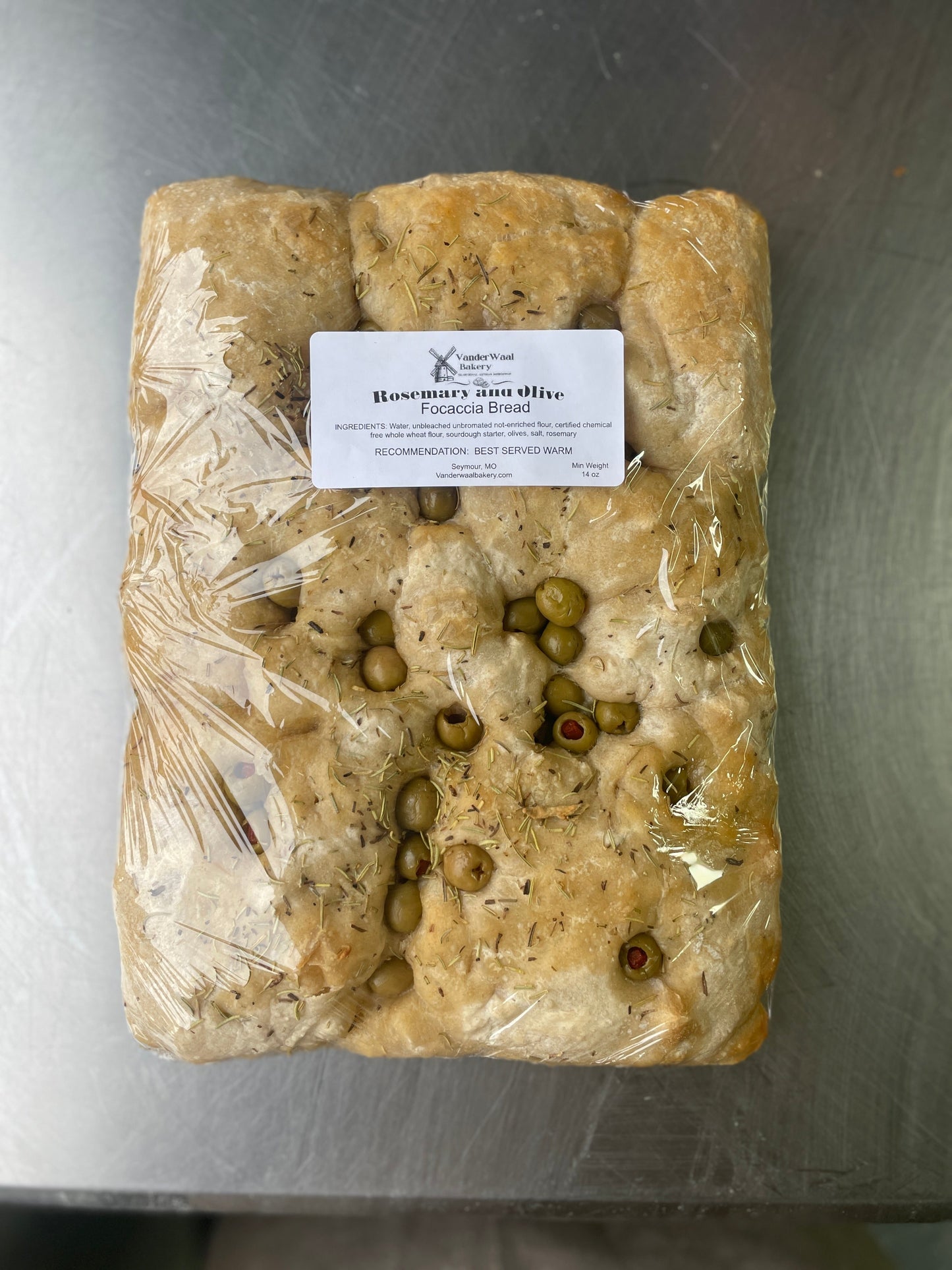 Focaccia sourdough - 1 ct