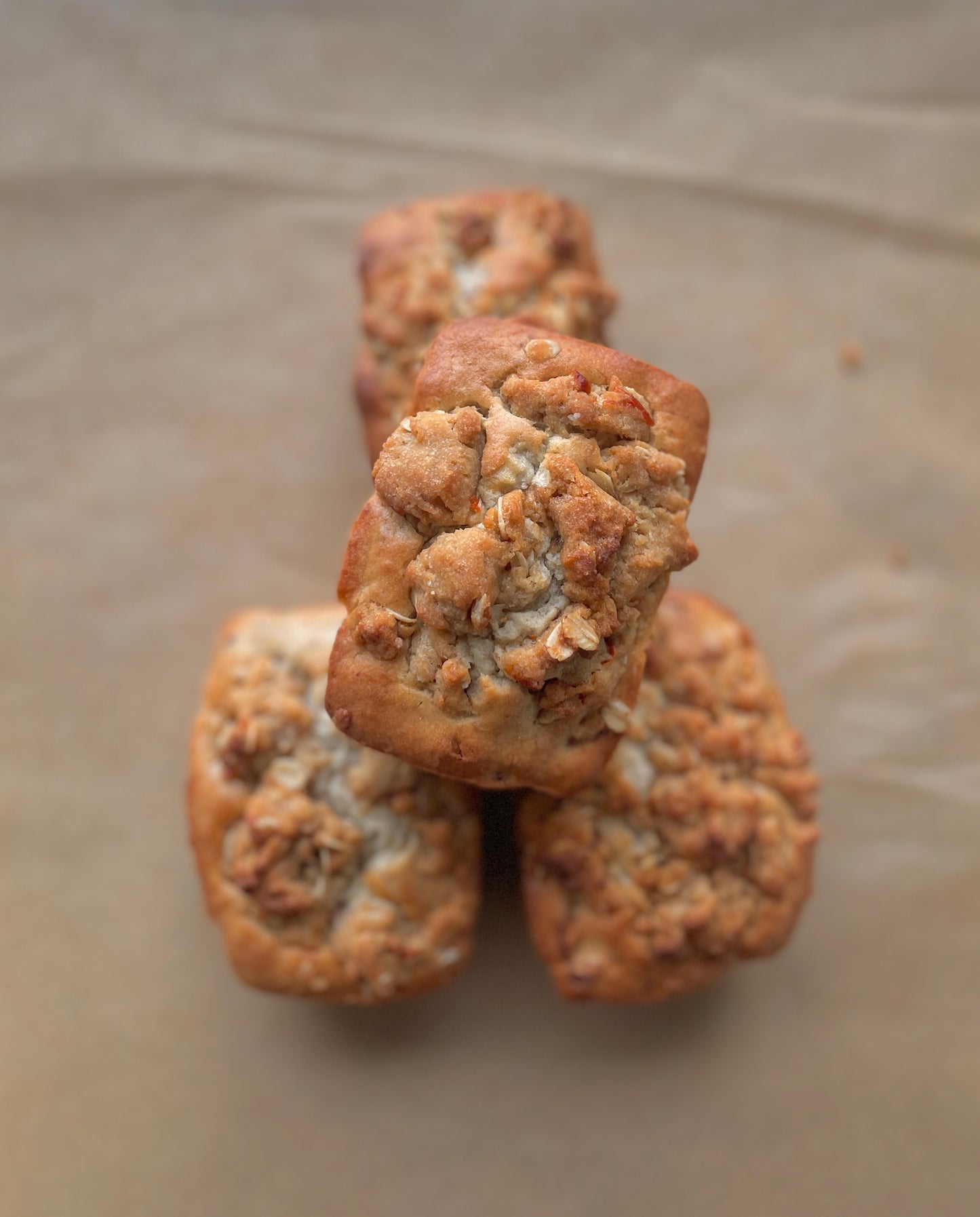 Banana sweet bread - orange crumb topping (2 PACK)