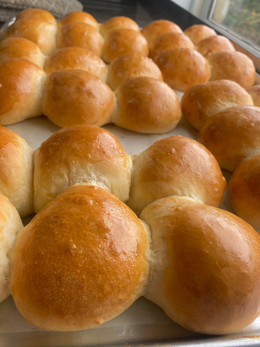 Brioche Sourdough Buns