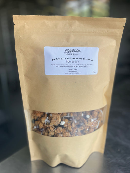 Special Seasonal Granola - Red White & Blue
